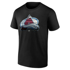 Colorado Avalanche Personalized Midnight Mascot Logo T-Shirt - Black - NHL 4444413