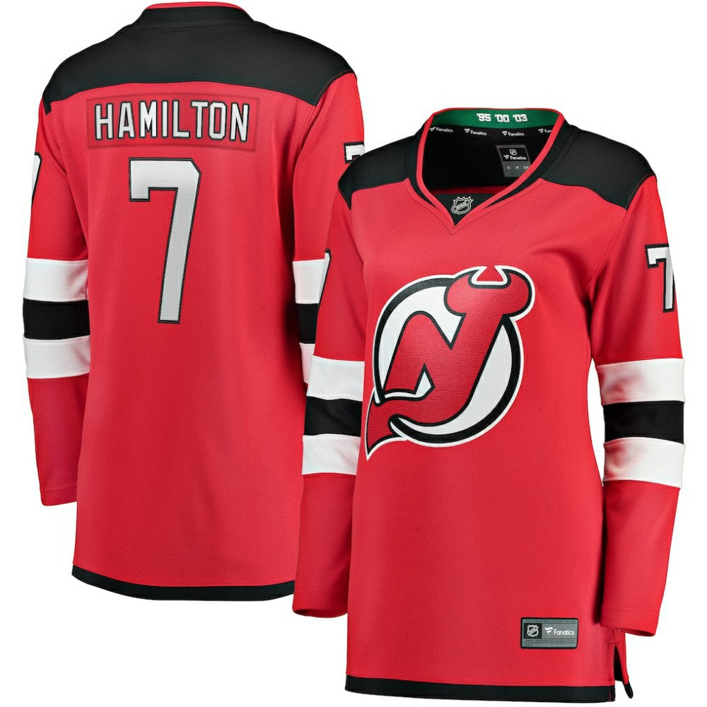 Dougie Hamilton New Jersey Devils Fanatics Women's Breakaway Player Jersey - Red - NHL 4444645