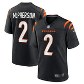 Nike Evan McPherson Cincinnati Bengals Game Jersey Black