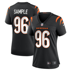 Nike Cam Sample Cincinnati Bengals Women's Game Jersey Black