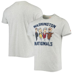 Washington Nationals Homage Hyper Local Tri-Blend T-Shirt - Heathered Gray - MLB Online