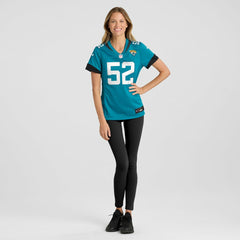 Nike DaVon Hamilton Jacksonville Jaguars Women's Game Jersey Teal
