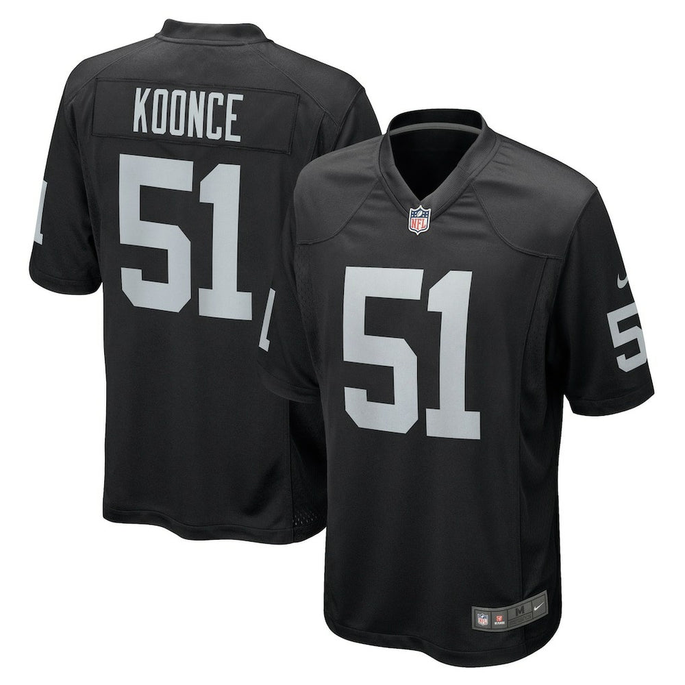Nike Malcolm Koonce Las Vegas Raiders Game Jersey Black