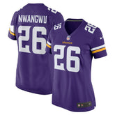 Nike Kene Nwangwu Minnesota Vikings Women's Game Jersey Purple