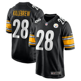 Nike Miles Killebrew Pittsburgh Steelers Game Jersey Black