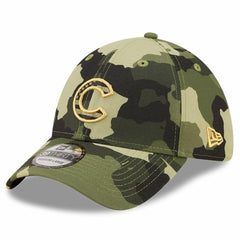Chicago Cubs New Era 2022 Armed Forces Day 39THIRTY Flex Hat - Camo - New Era Discount