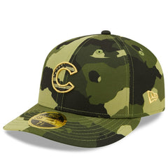 Chicago Cubs New Era 2022 Armed Forces Day On-Field Low Profile 59FIFTY - Camo - New Era Lifestyle