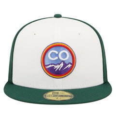 Colorado Rockies New Era 2022 City Connect 59FIFTY Fitted Hat - White - New Era Lifestyle