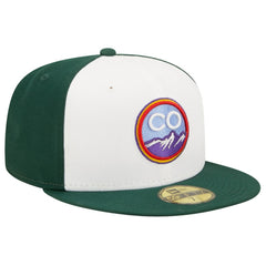 Colorado Rockies New Era 2022 City Connect 59FIFTY Fitted Hat - White - New Era Lifestyle