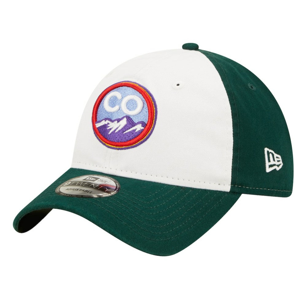 Colorado Rockies New Era 2022 City Connect 9TWENTY Adjustable Hat - Green - New Era Sale