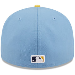 Milwaukee Brewers New Era 2022 City Connect Low Profile 59FIFTY Fitted Hat - Powder Blue - New Era Discount