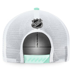 Seattle Kraken Fanatics 2022 NHL Draft Authentic Pro On Stage Trucker Adjustable Hat - Navy/White - NHL 4464798