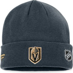 Vegas Golden Knights Fanatics Authentic Pro Rink Cuffed Knit Hat - Black - NHL 4464849