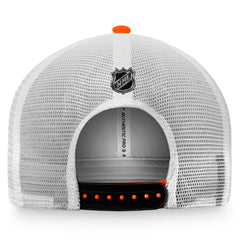 Anaheim Ducks Fanatics Authentic Pro Rink Trucker Snapback Hat - Orange/White - NHL 4464936