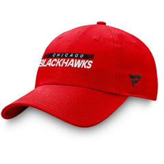 Chicago Blackhawks Fanatics Authentic Pro Rink Adjustable Hat - Red - NHL 4464951