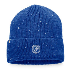 St. Louis Blues Fanatics Authentic Pro Rink Pinnacle Cuffed Knit Hat - Blue - NHL 4465001