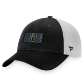 Vegas Golden Knights Fanatics Authentic Pro Rink Trucker Snapback Hat - Black/White - NHL 4465056