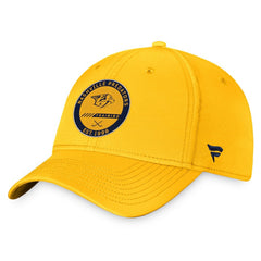 Nashville Predators Fanatics 2022 Authentic Pro Training Camp Flex Hat - Gold - NHL 4465179