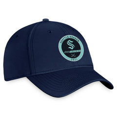 Seattle Kraken Fanatics 2021 Authentic Pro Training Camp Flex Hat - Navy - NHL 4465205