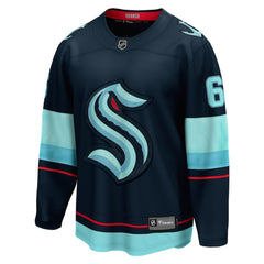Adam Larsson Seattle Kraken Fanatics Home Breakaway Player Jersey - Deep Sea Blue - NHL 4466246