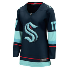 Jaden Schwartz Seattle Kraken Fanatics Women's Home Breakaway Player Jersey - Navy - NHL 4466258