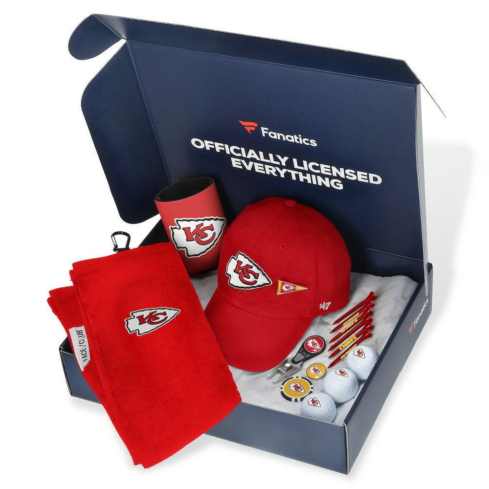 Fanatics Kansas City Chiefs Pack Golf-Themed Gift Box $105+ Value