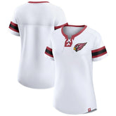 Fanatics Arizona Cardinals Women's Sunday Best Lace-Up T-Shirt White