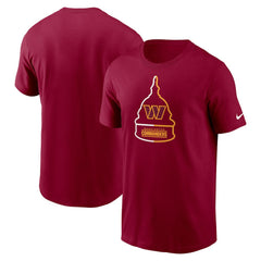 Nike Washington Commanders Essential Local Phrase T-Shirt Burgundy