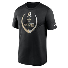 Nike New Orleans Saints Icon Legend Performance T-Shirt Black