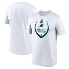 Nike Carolina Panthers Icon Legend Performance T-Shirt White
