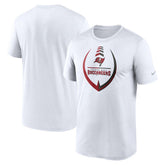 Nike Tampa Bay Buccaneers Icon Legend Performance T-Shirt White