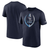 Nike Tennessee Titans Icon Legend Performance T-Shirt Navy