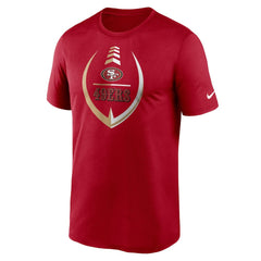 Nike San Francisco 49ers Icon Legend Performance T-Shirt Scarlet