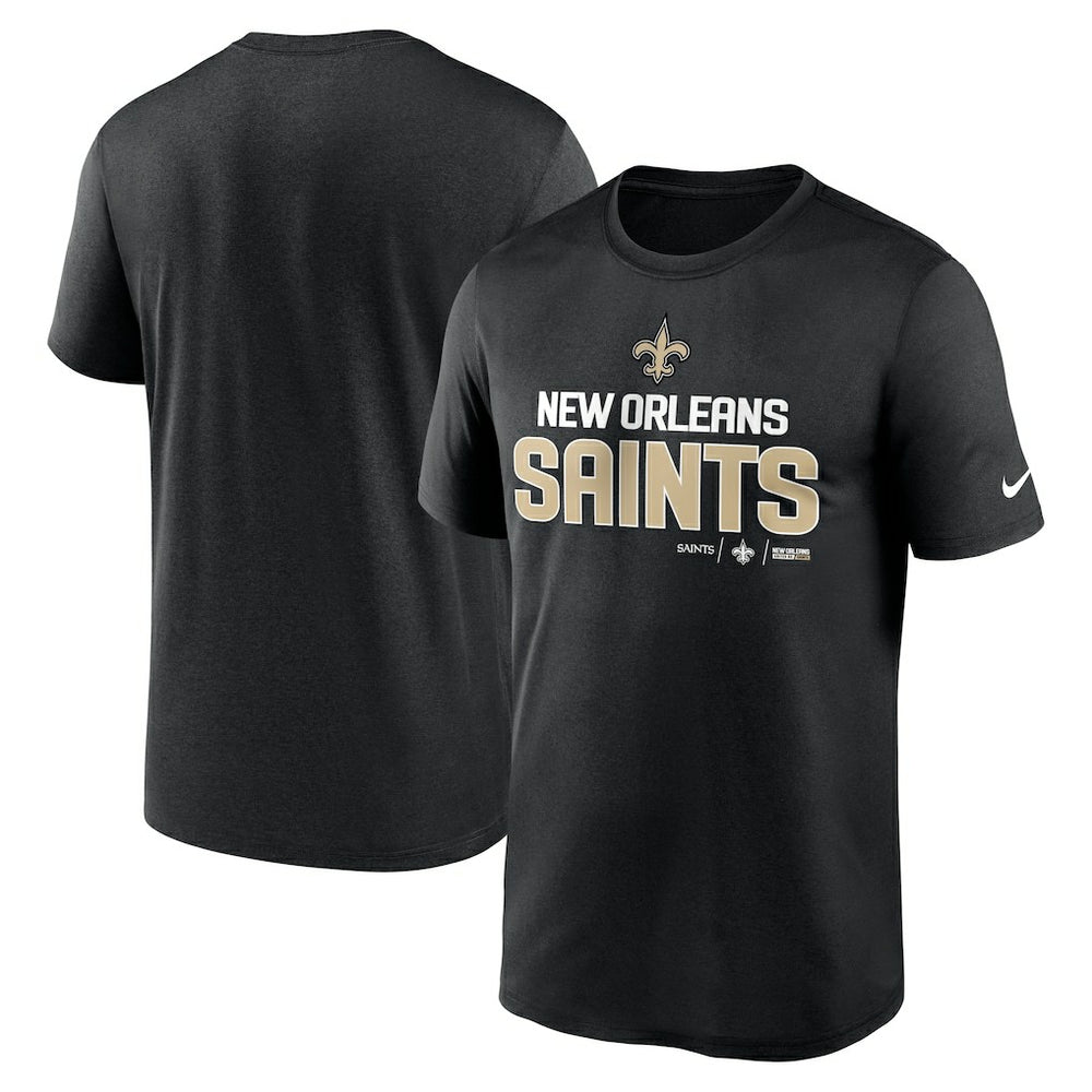 Nike New Orleans Saints Legend Community Performance T-Shirt Black