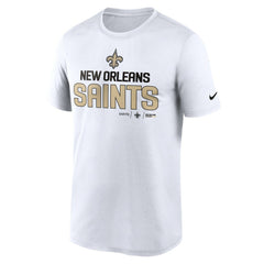 Nike New Orleans Saints Legend Community Performance T-Shirt White