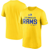 Nike Los Angeles Rams Legend Community Performance T-Shirt Gold