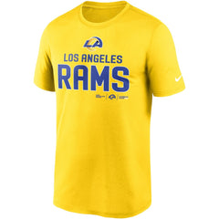 Nike Los Angeles Rams Legend Community Performance T-Shirt Gold