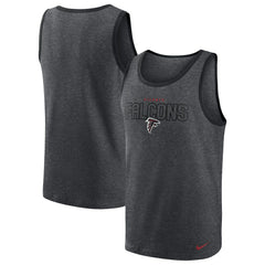 Nike Atlanta Falcons Tri-Blend Tank Top Heathered Charcoal