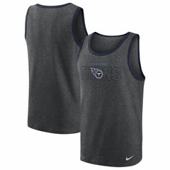 Nike Tennessee Titans Tri-Blend Tank Top Heathered Charcoal