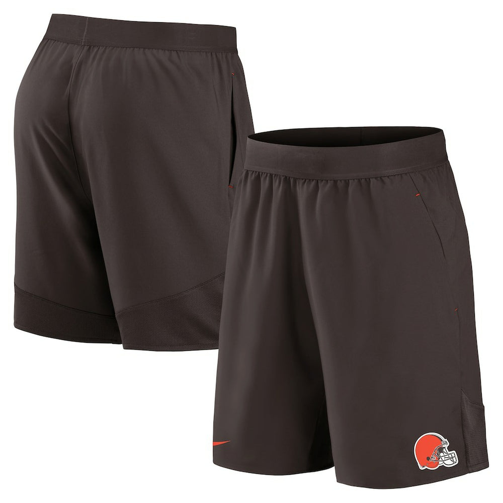 Nike Cleveland Browns Stretch Woven Shorts Brown