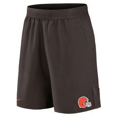 Nike Cleveland Browns Stretch Woven Shorts Brown