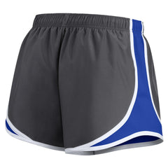 Nike Los Angeles Rams Women's Team Logo Performance Tempo Shorts Charcoal