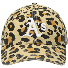Athletics '47 Women's Bagheera Cheetah Clean up Adjustable Hat - Tan - 47 brand Discount