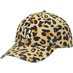 Colorado Rockies '47 Women's Bagheera Cheetah Clean up Adjustable Hat - Tan - 47 brand Discount