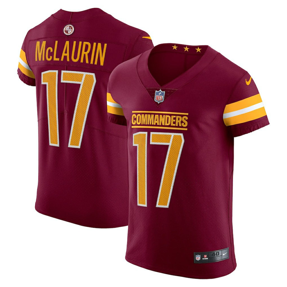 Nike Terry McLaurin Washington Commanders Vapor Elite Jersey Burgundy
