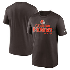 Nike Cleveland Browns Legend Community Performance T-Shirt Brown