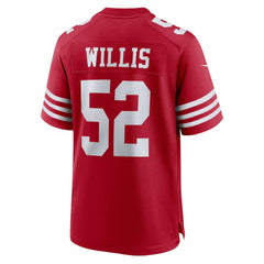 Nike Patrick Willis San Francisco 49ers Retired Player Team Game Jersey Scarlet