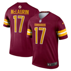 Nike Terry McLaurin Washington Commanders Legend Player Performance Top Burgundy