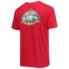 Tampa Bay Buccaneers New Era Patch Up Collection Super Bowl XXXVII T-Shirt Red