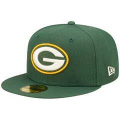 Green Bay Packers New Era Super Bowl XXXI Purple Pop Sweat 59FIFTY Fitted Hat Green